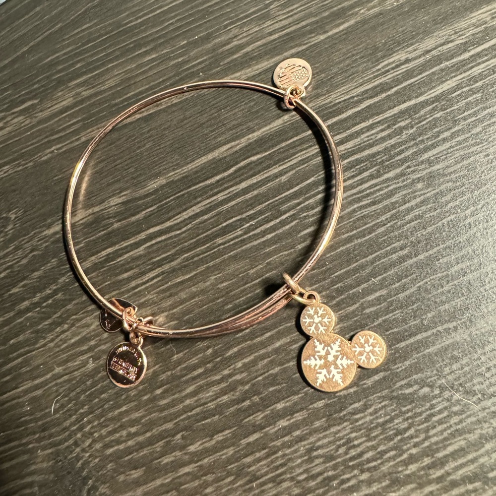 Alex and Ani Mickey Snowflake Bracelet